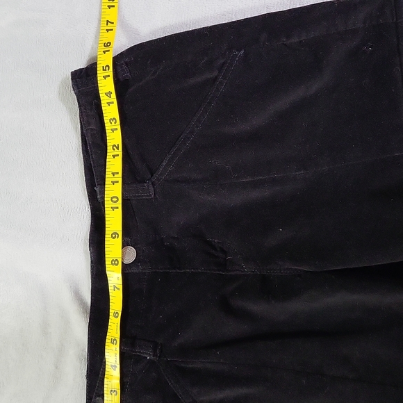 NWOT London Jean Velvet Stretch Cargo Pants - Picture 4 of 6